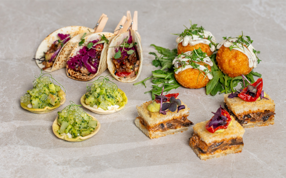 Fingrafæði vegan x 40