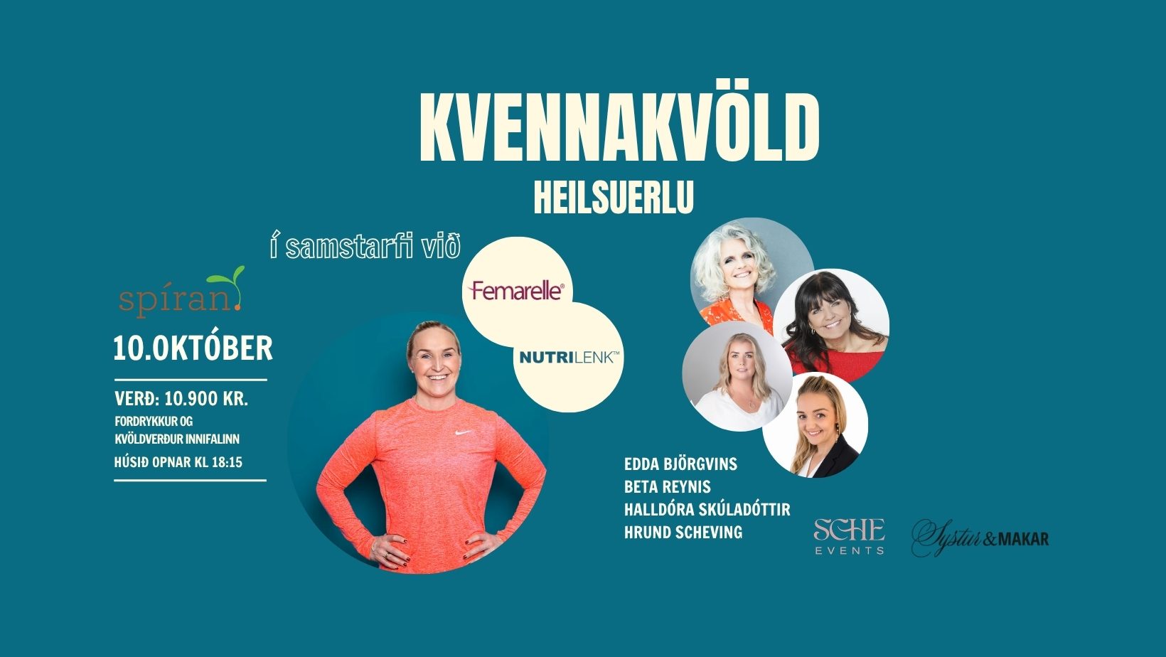 Kvennakvöld HeilsuErlu