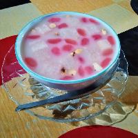 Wedang Ronde + susu