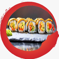Sushi Futomaki Crab Roll