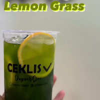 minuman ceklis lemon grass 