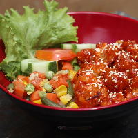 Rice Bowl Chicken Honey Saus