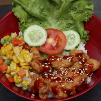 Rice Bowl Chicken BBQ