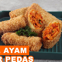 Risol Ayam suwir Pedas