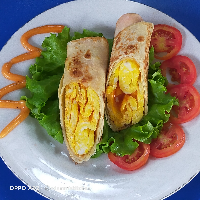 Kebab Telur Tanpa Sayur (2 bj telur)