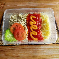 Spaghetti Ayam ( Info saus pedas/tidak)