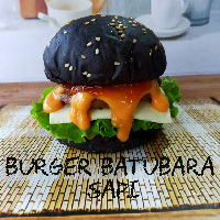 Burger Sapi Spesial ( Batubara)