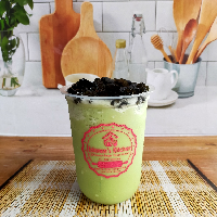 Avocado + jelly cincau
