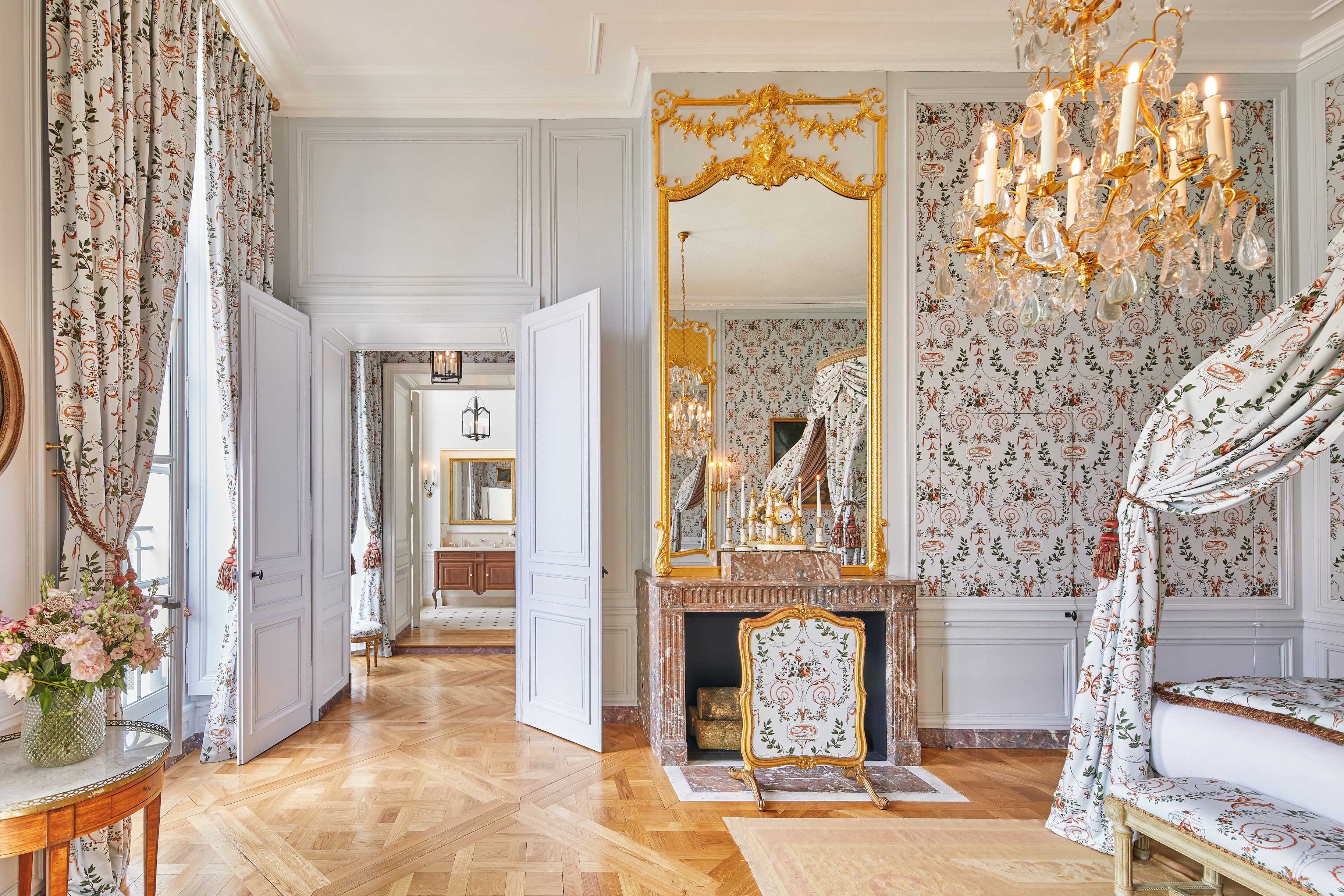 Bed down like Marie Antoinette in Versailles, France