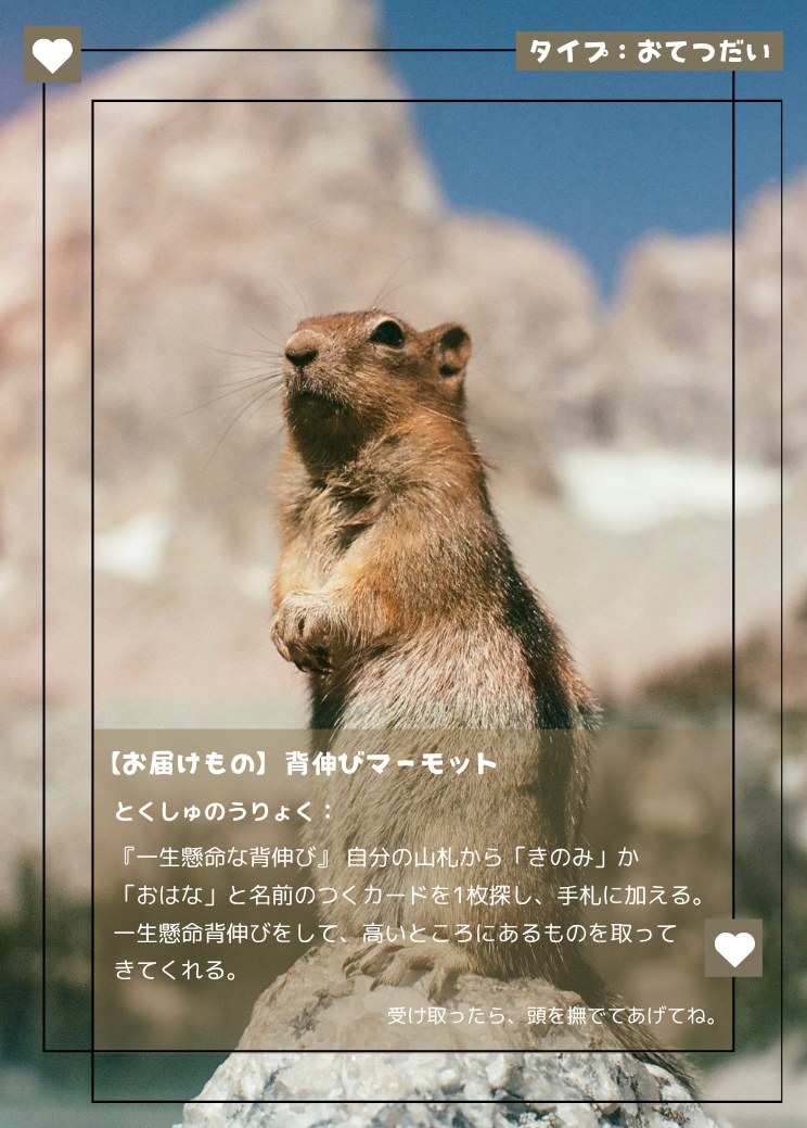 動物カード