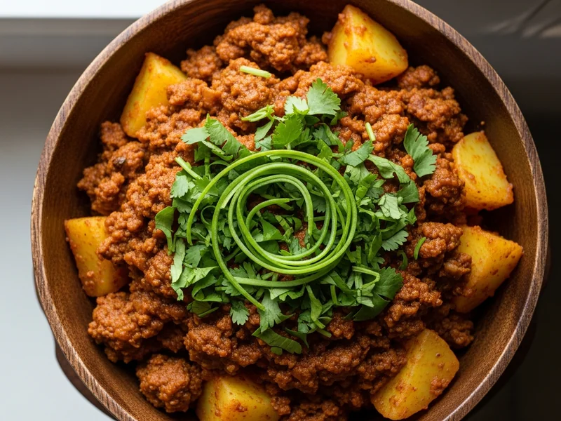 Aloo Keema, Pakistan