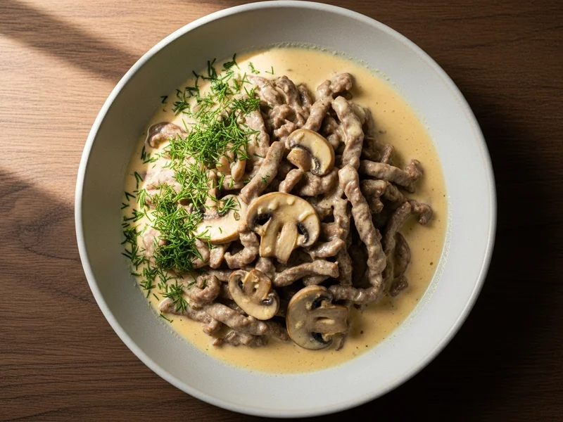 Beef Stroganoff