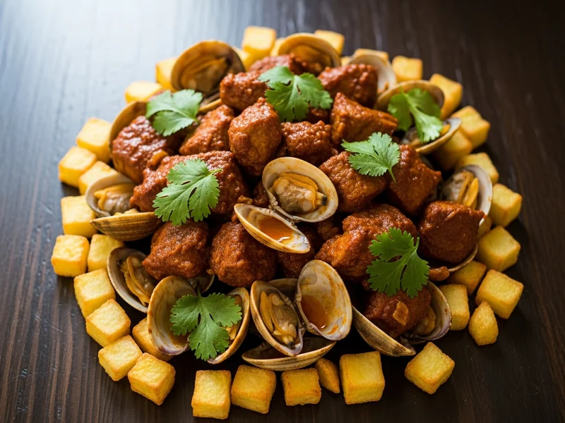 Carne de Porco à Alentejana