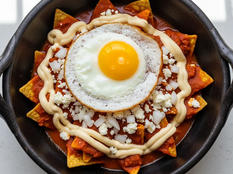 Chilaquiles Rojos