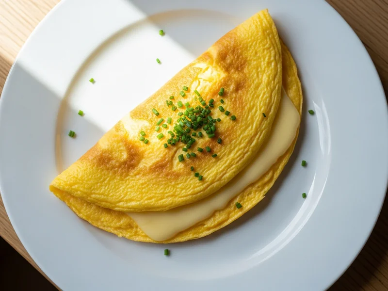 Classic Omelet, a Global dish