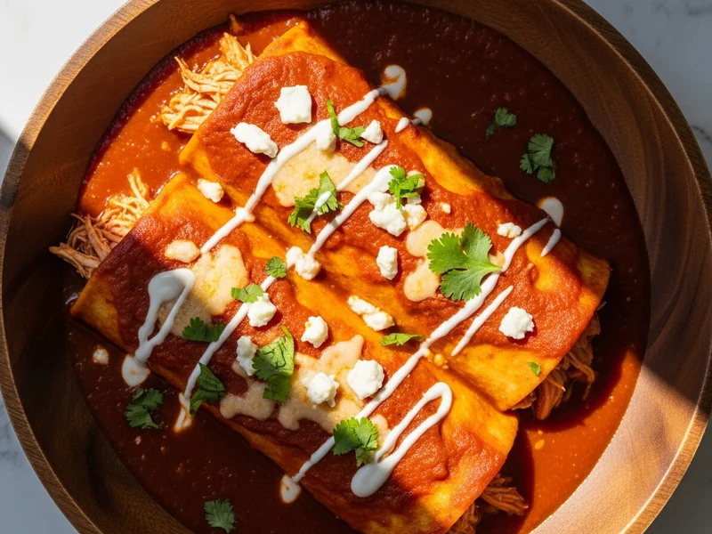 Enchiladas Rojas