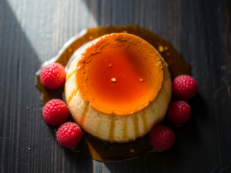 Flan Napolitano