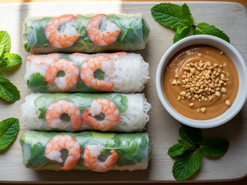 Goi Cuon (Fresh Spring Rolls)