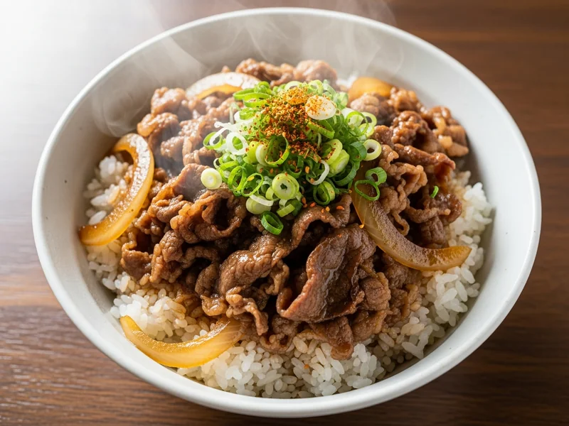 Gyudon (Beef Bowl)