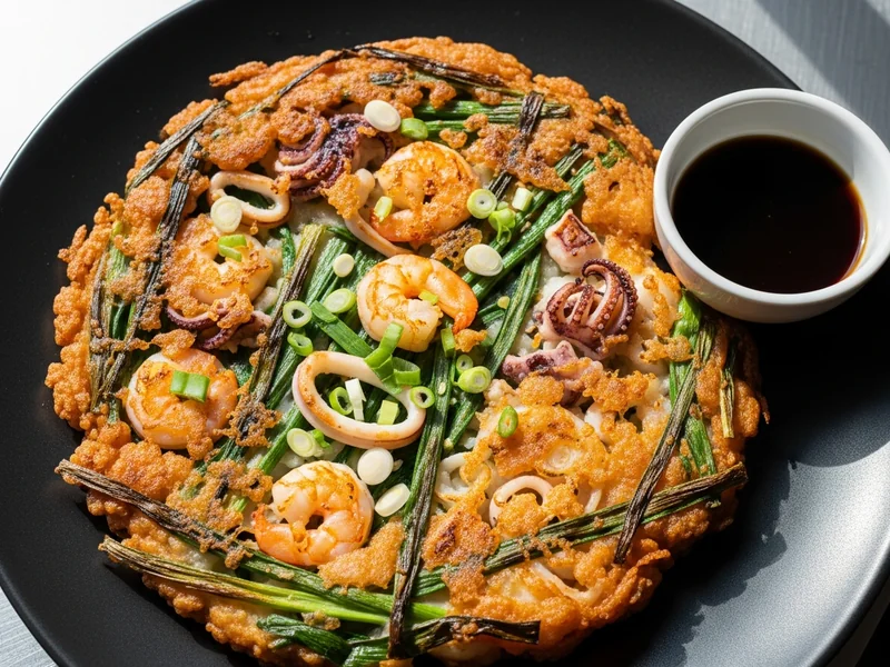 Haemul Pajeon (Seafood Pancake)