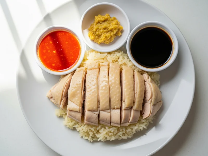 Hainanese Chicken Rice