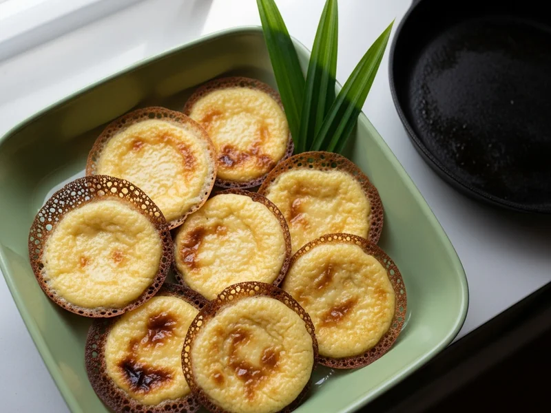 Kanom Krok (Coconut Pancakes)