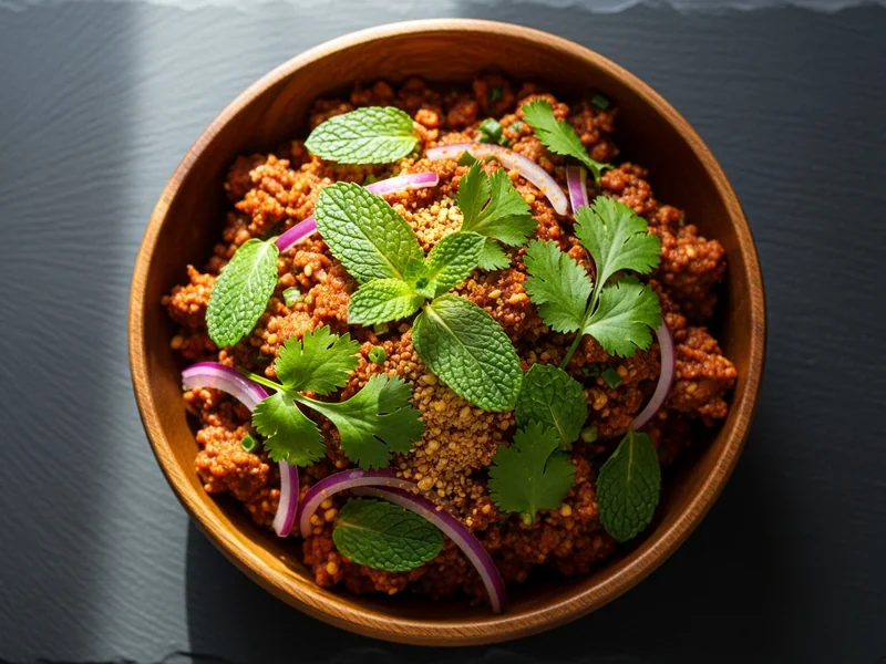 Larb (Thai Meat Salad)