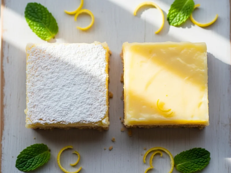 Lemon Bars, a Global dish