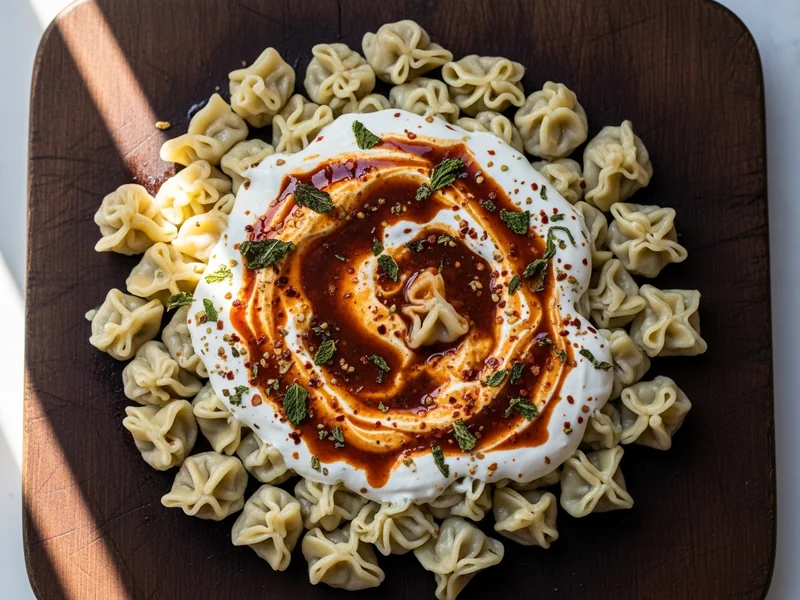 Manti (Turkish Dumplings)
