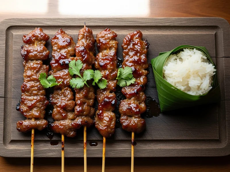 Moo Ping (Grilled Pork Skewers)