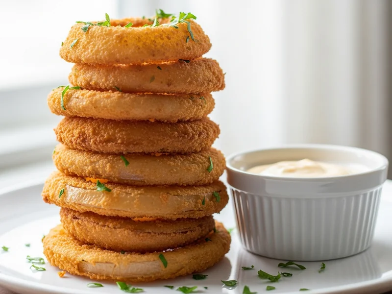 Crispy Onion Rings, a Global dish