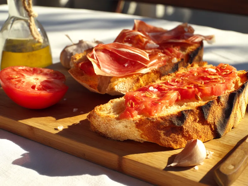 Pan con Tomate