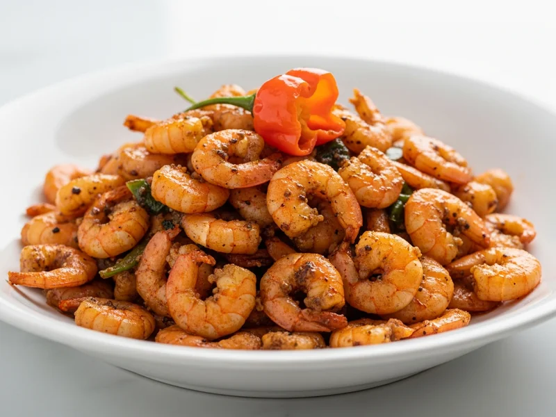 Jamaican Pepper Shrimp