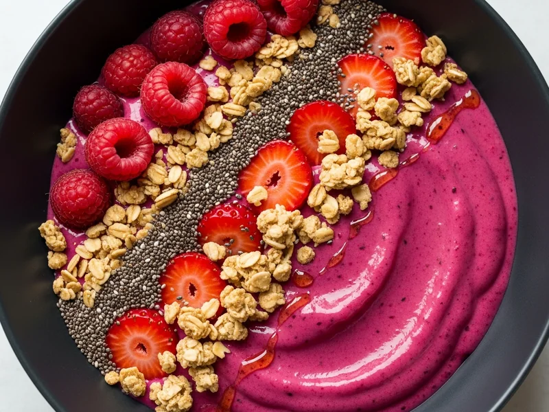 Berry Smoothie Bowl, a Global dish