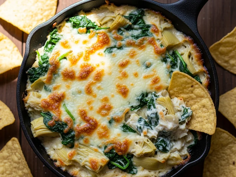Spinach Artichoke Dip, a Global dish