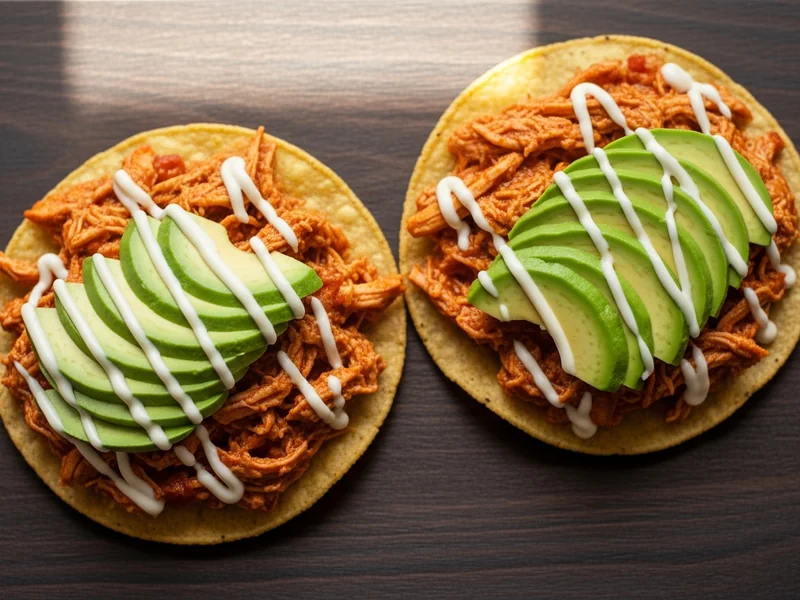 Tostadas de Tinga