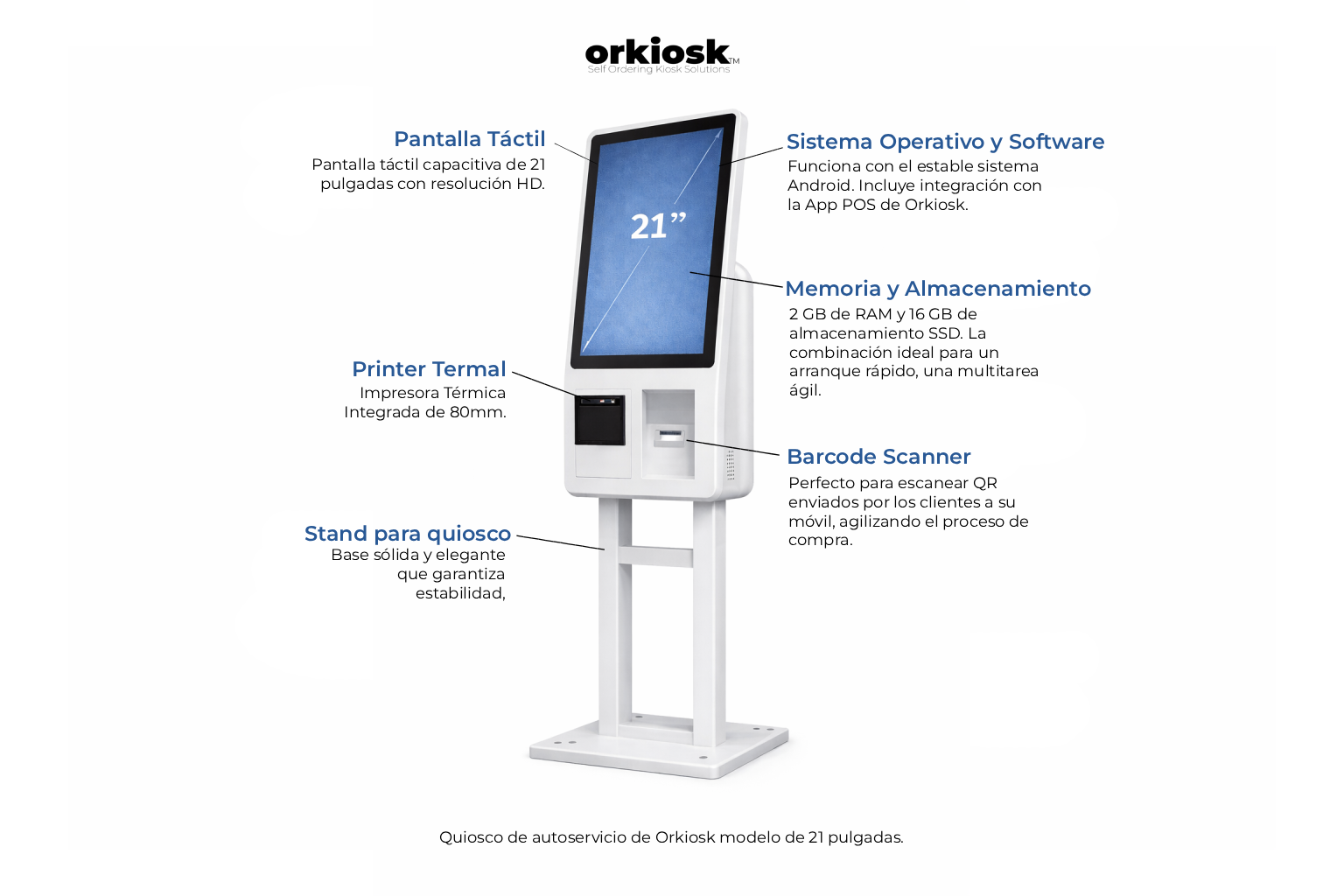 21-Inch Kiosk: Power and Versatility - Orkiosk