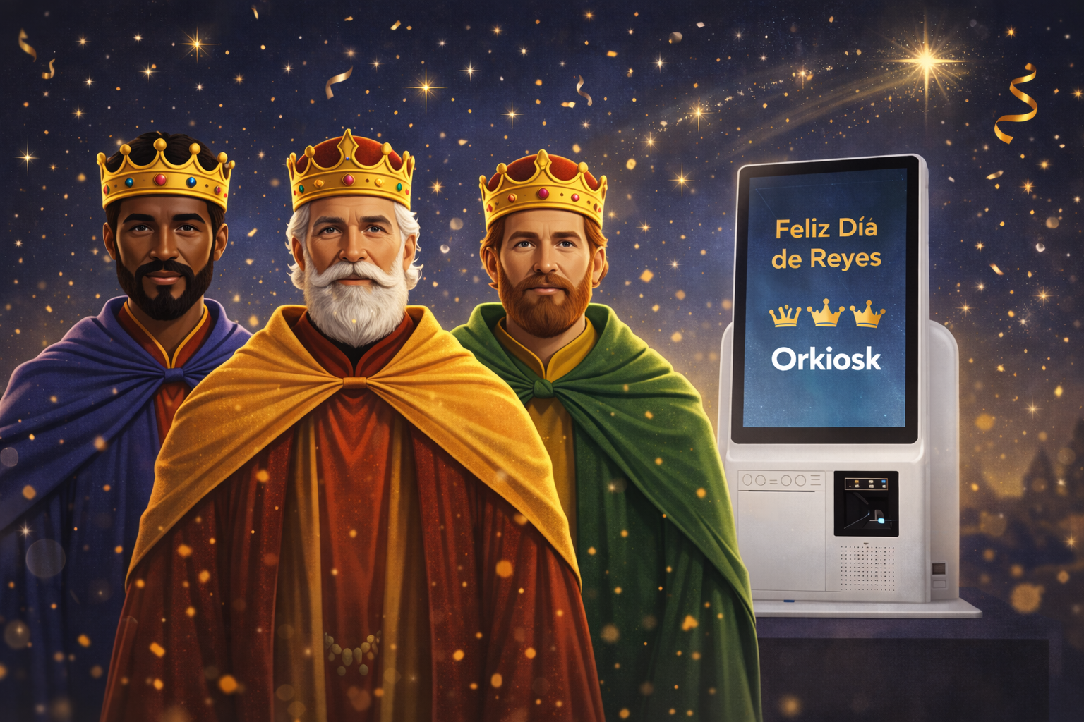 Orkiosk Celebrates Three Kings Day