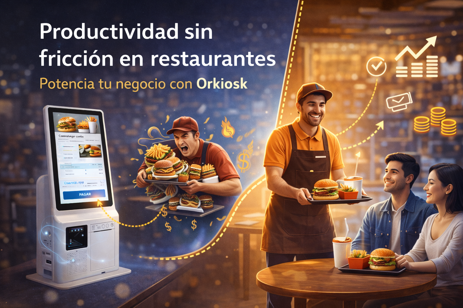 Frictionless restaurant productivity