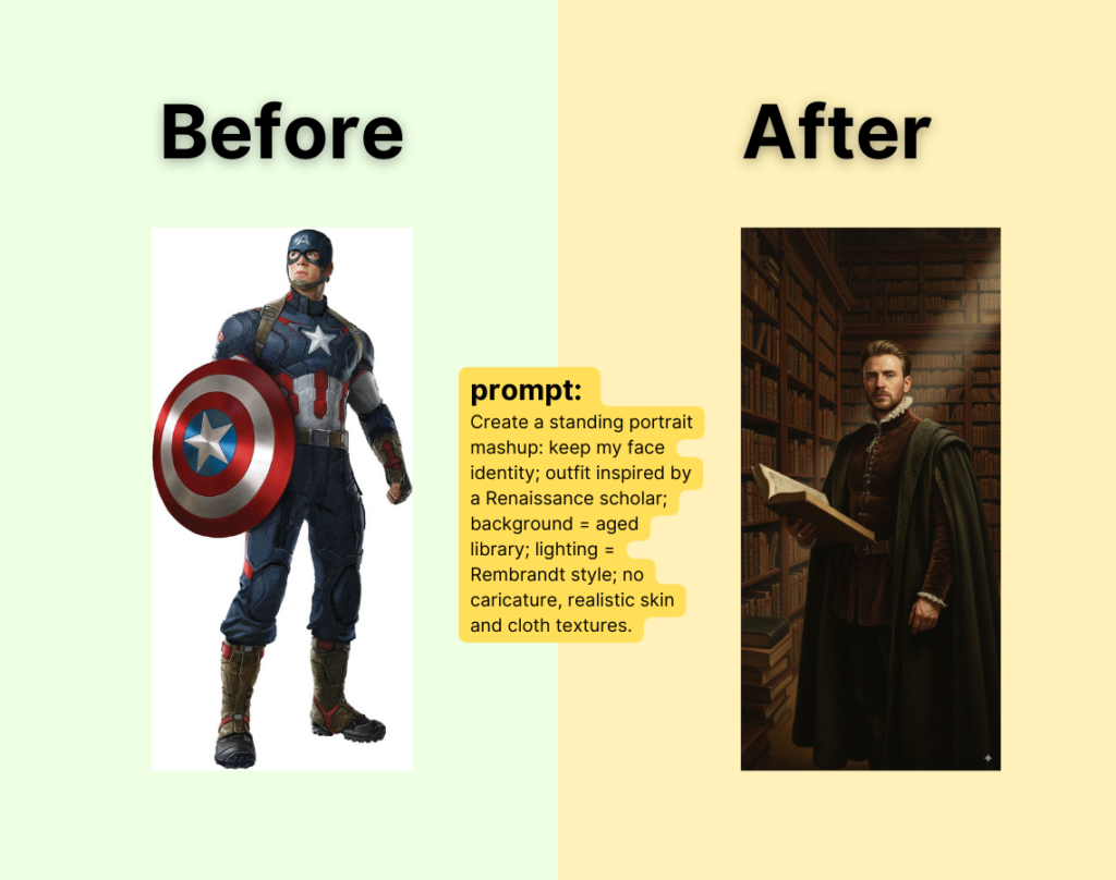 Historical Figure Standing Portrait Mashup