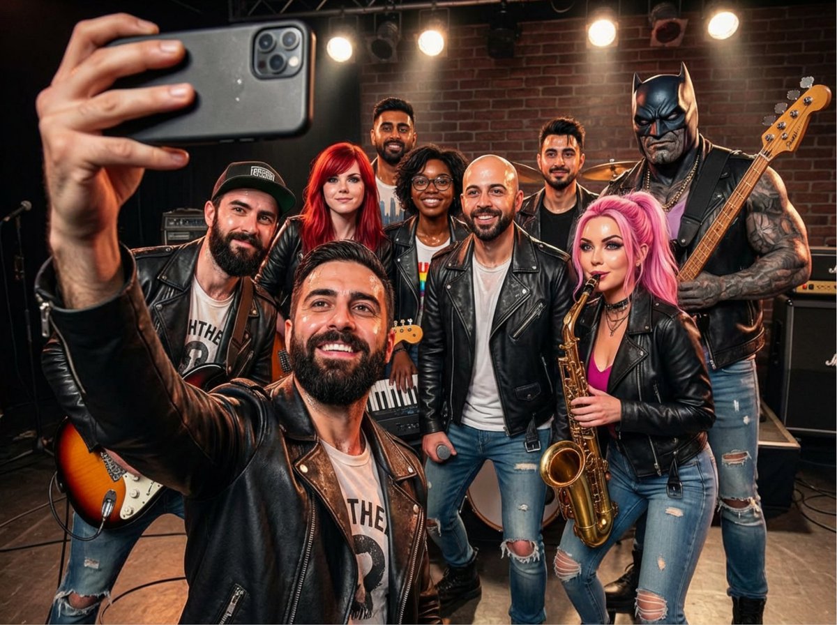 Rock Band Poster Generator