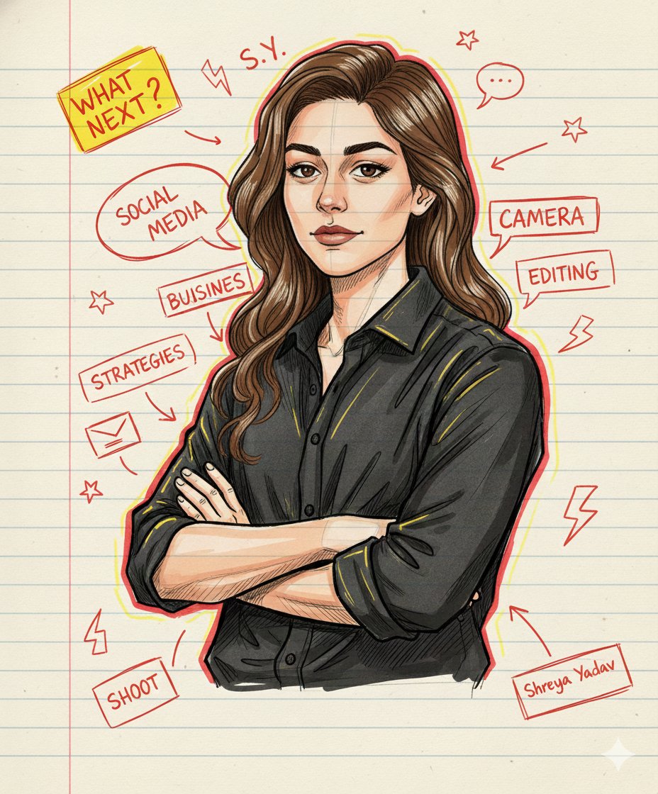 Notebook Doodle Portrait