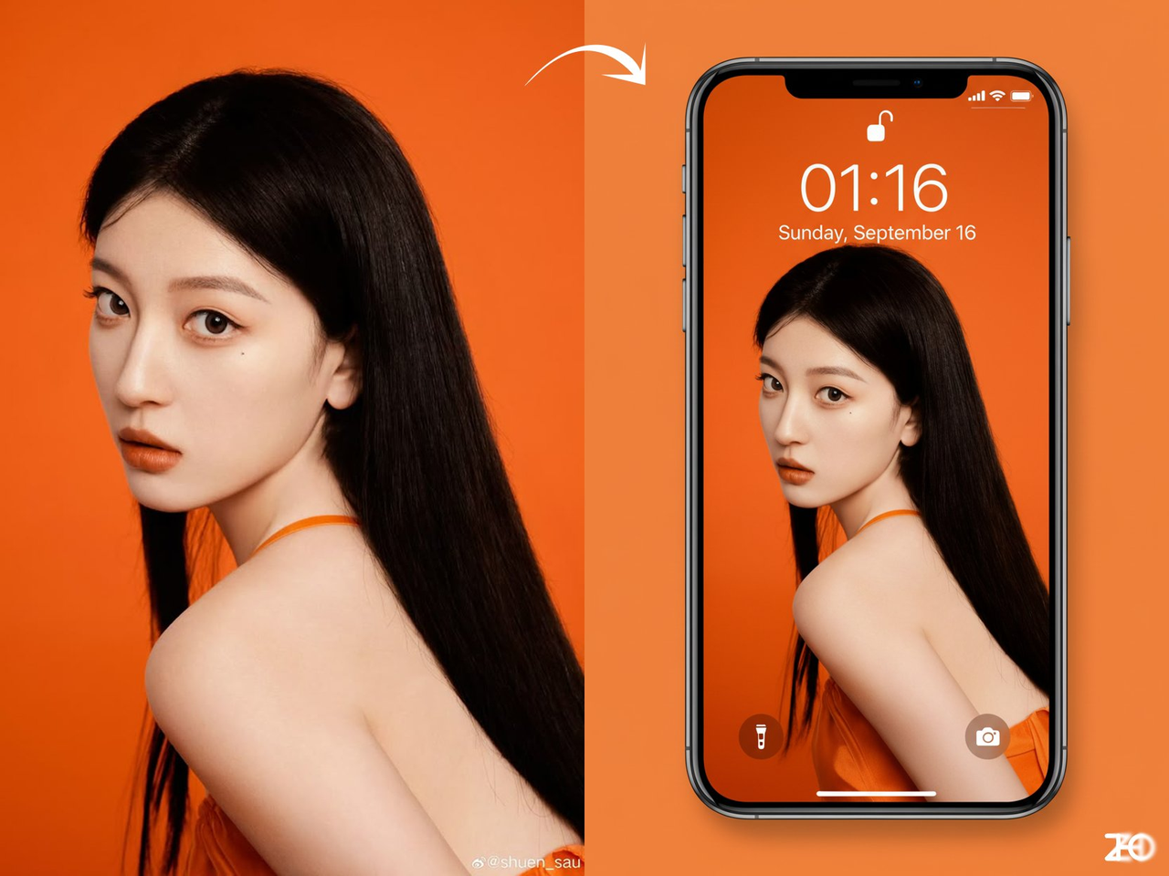 Create an iPhone Lock Screen Wallpaper Effect