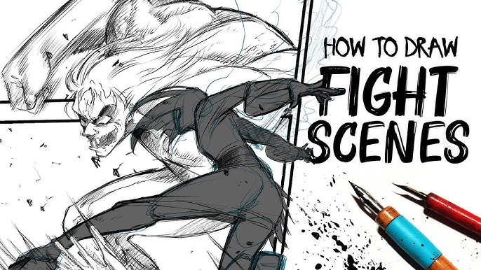 Create a Manga Action Scene
