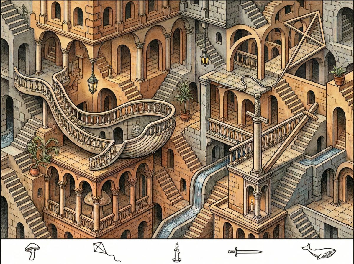 Create a Hidden Objects Puzzle