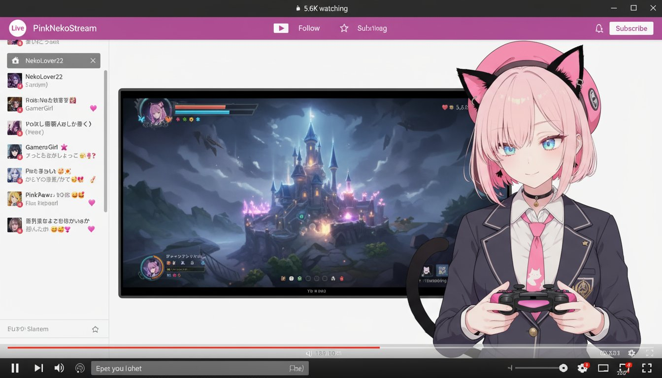 Create a vTuber Live Stream Interface with Custom Avatar