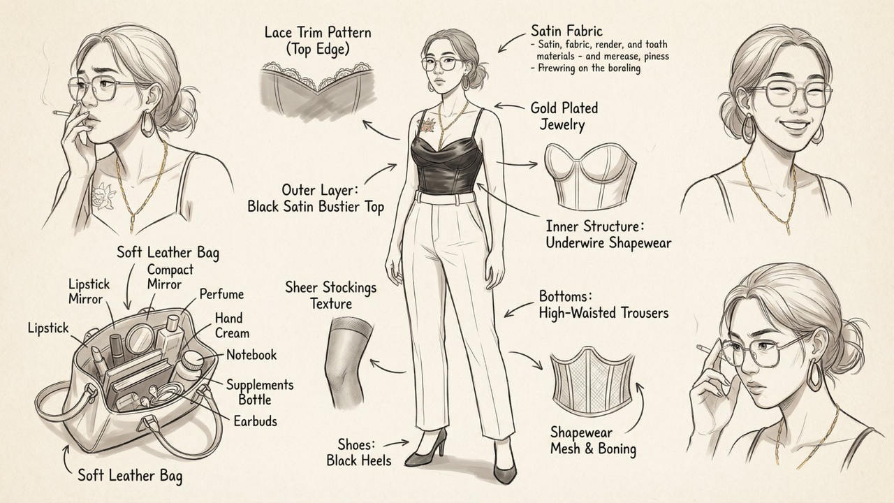 Create a hand-Drawn Fashion Concept Breakdown