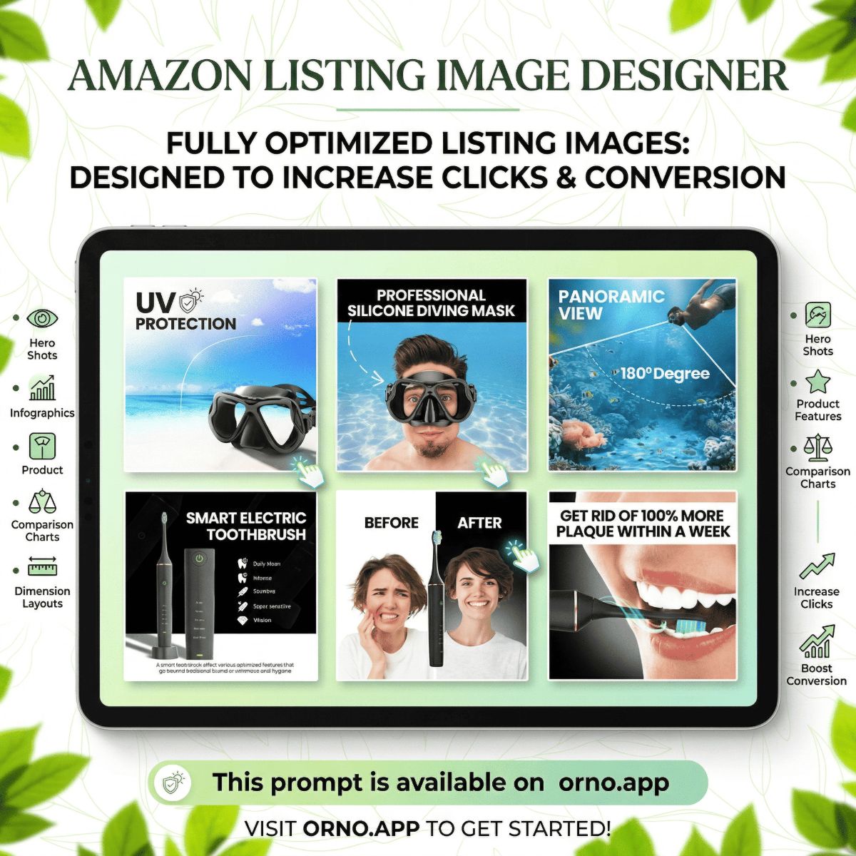 Create an amazon Listing Image Designer