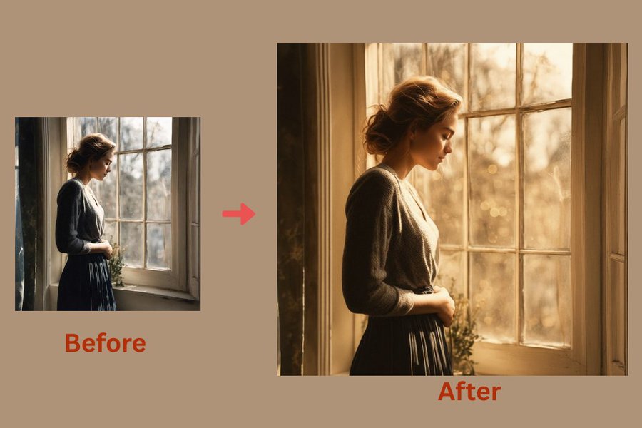 Create a golden Hour Background Edit