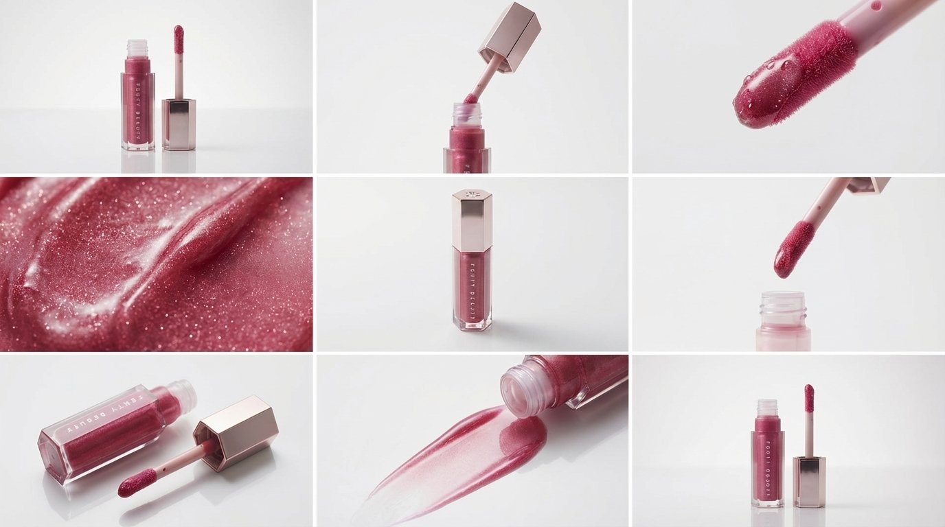 Create a 3×3 Editorial Beauty Storyboard Contact Sheet